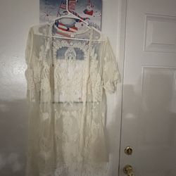 Women's Cream Cardigan