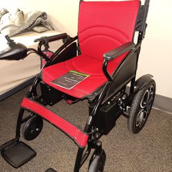 Brand New Electric Folding Wheelchair