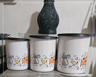 TUPPERWARE 3 PIECE CONTAINERS