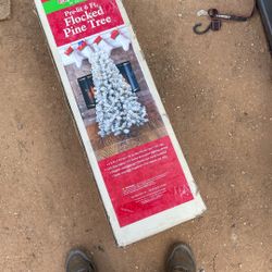 White Christmas Tree