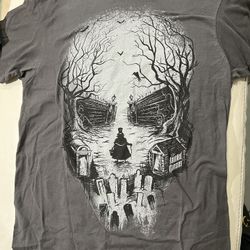 Disney Skull haunted mansion shirt