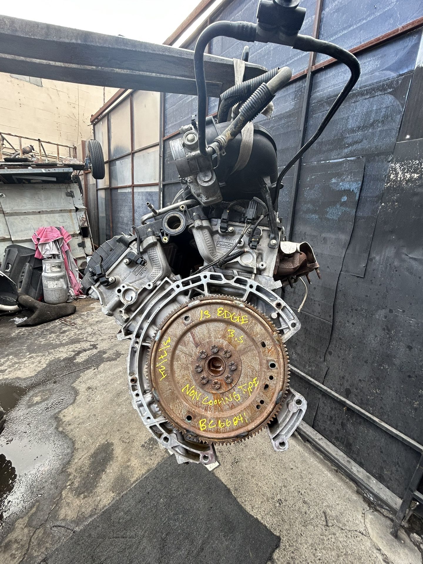 2013 Ford Edge 3.5 Non Cooling Engine 