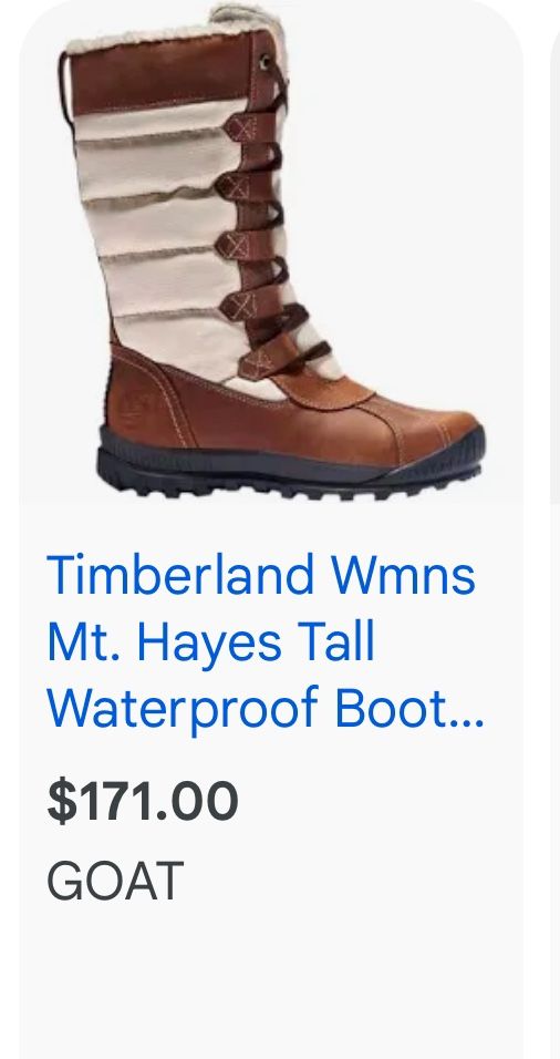 Timberland Women’s Snow Boots Size 7.5