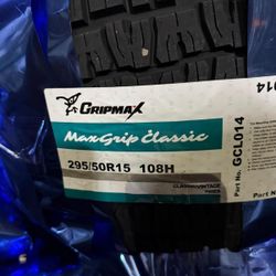 All 4 Tires Set 295 50 15 