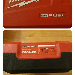 Milwaukee 2804-22 CASE for M18 FUEL 2804-20 1/2" Drill Kit 18 Volt 18V Case Only,NEW