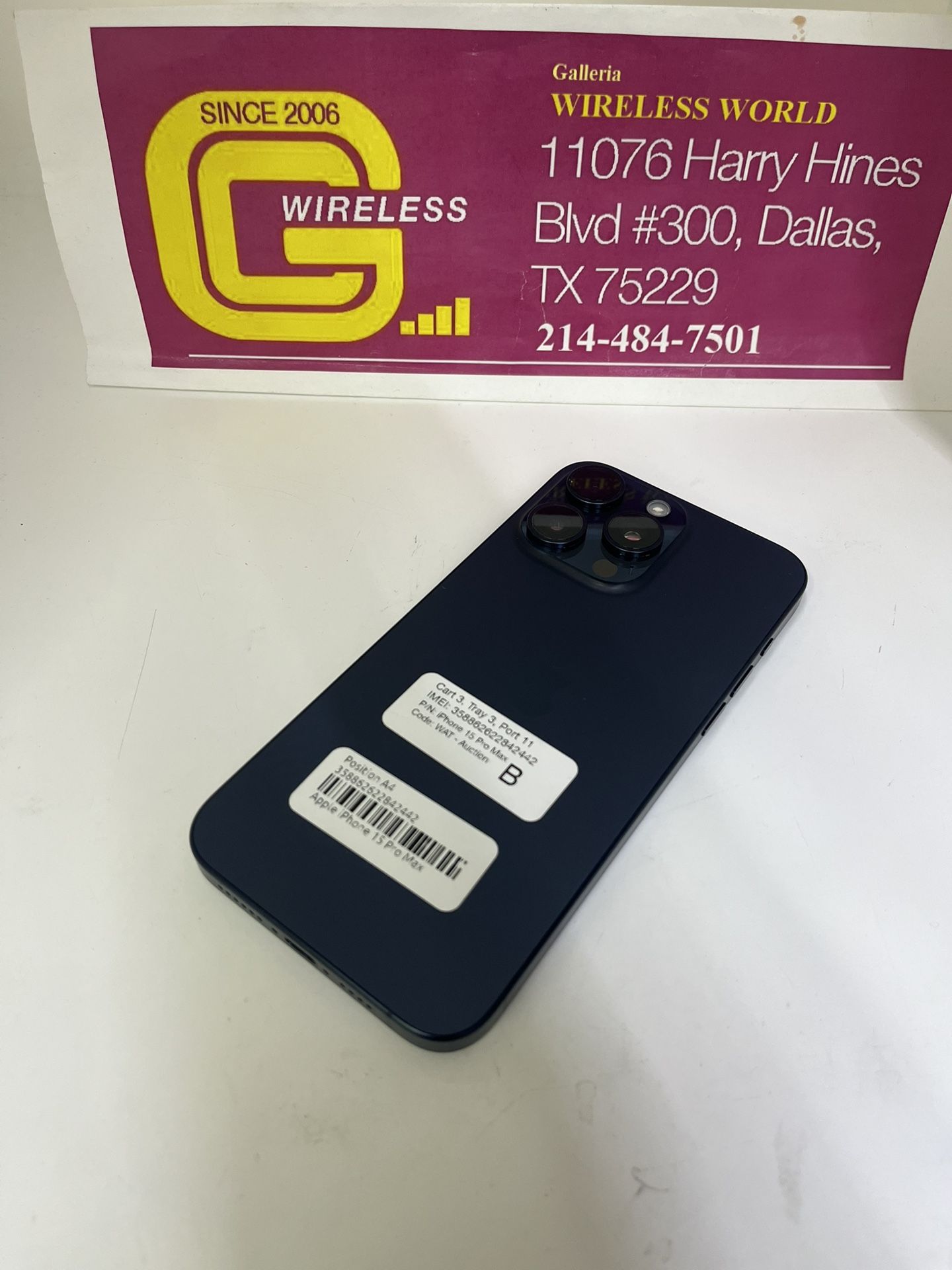 iPhone 15 Pro Max 256 Gb Unlocked