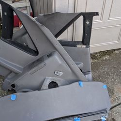 1993 Foxbody Mustang rear plastic interior panels