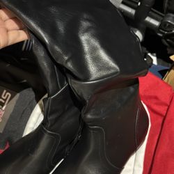 Used Soft Leather Boots Size 10