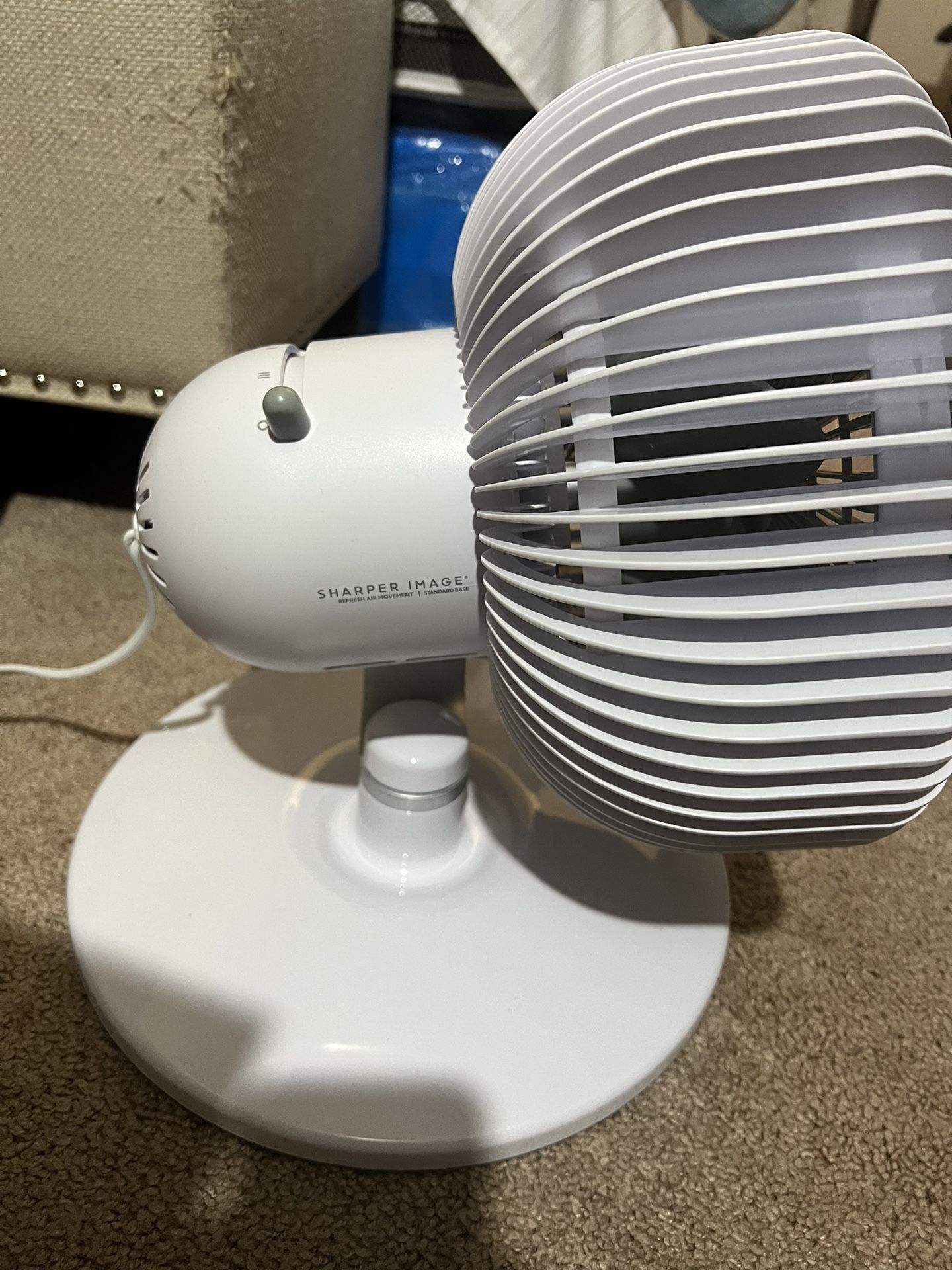 Sharper Image REFRESH 06 Whole Room Swivel Fan for Sale in Alexandria