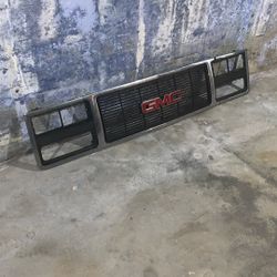 Oem Factory 87-91 Quad Headlight Gmc Grill Square body 