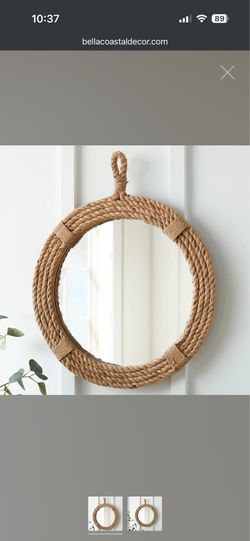 New Round Nautical Mirror