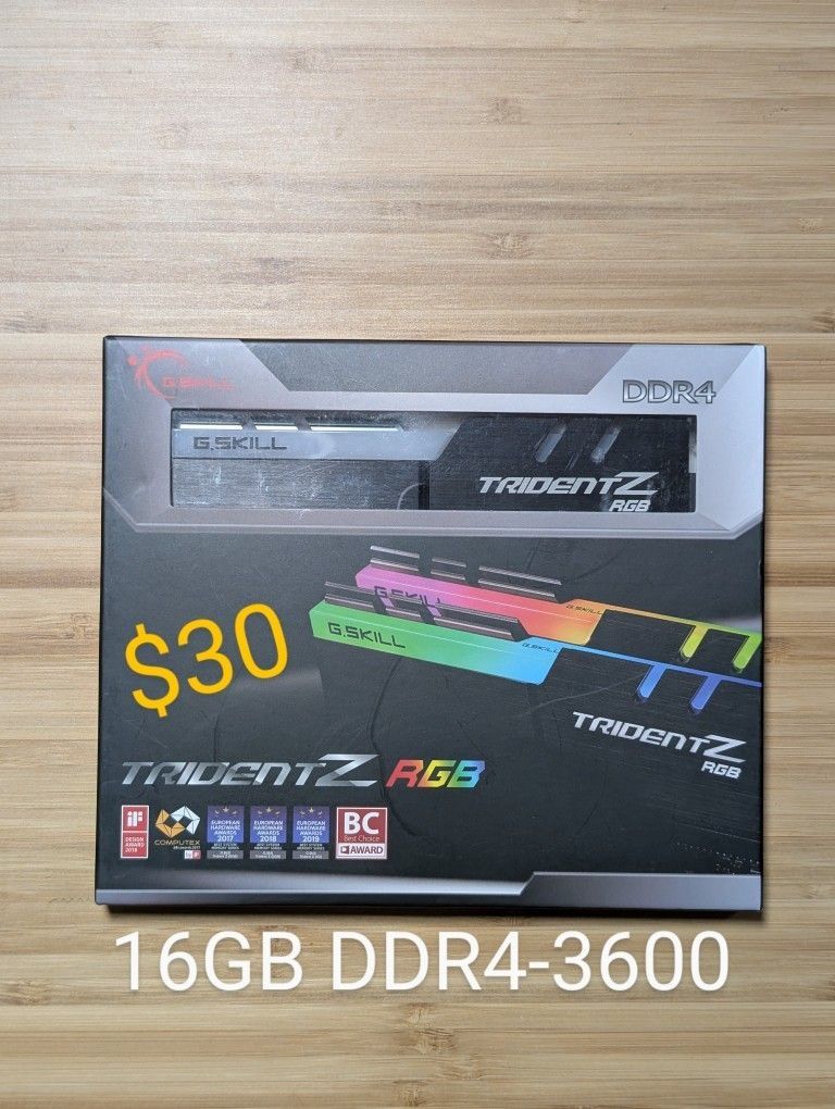 G.Skill Trident Z RGB 16GB DDR4-3600