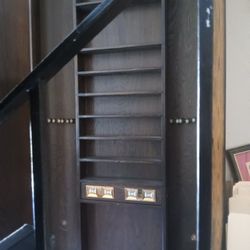 Pool Cue Cabinet