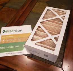 FilterBuy Brand 8x16x4 Air Filter : Qty 11