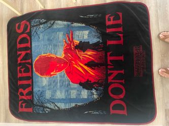 Stranger Things blanket & shirt bundle