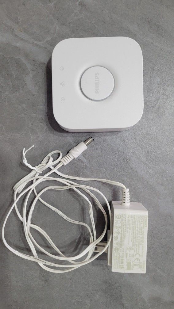 Philips Hue Bridge and Power Supply