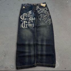 Crown holder jeans