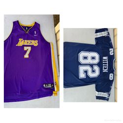 Men’s NFL Football Jerseys n Basketball Various Sizes Make offer all