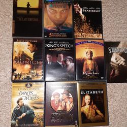 Historical Dramas Dvds - lot of 10