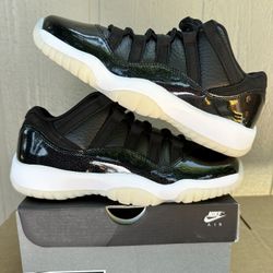 Jordan 11 Retro Low 72-10 GS Size 5.5Y Brand New 