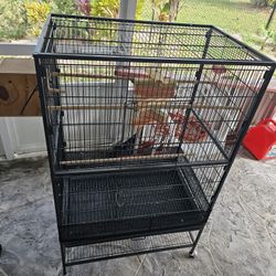 Bird Cage ,flight cage with wooden nest box