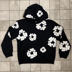 DENIM TEARS THE COTTON WREATH SWEATSHIRT 'BLACK'