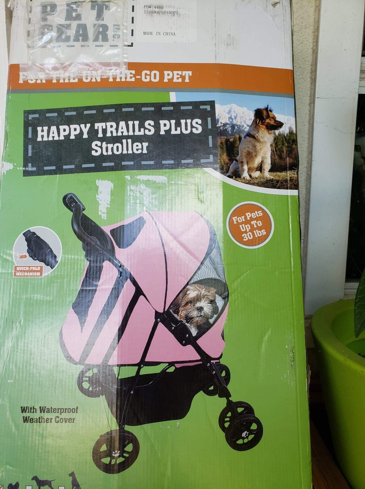 Happy Trails Dog Stroller