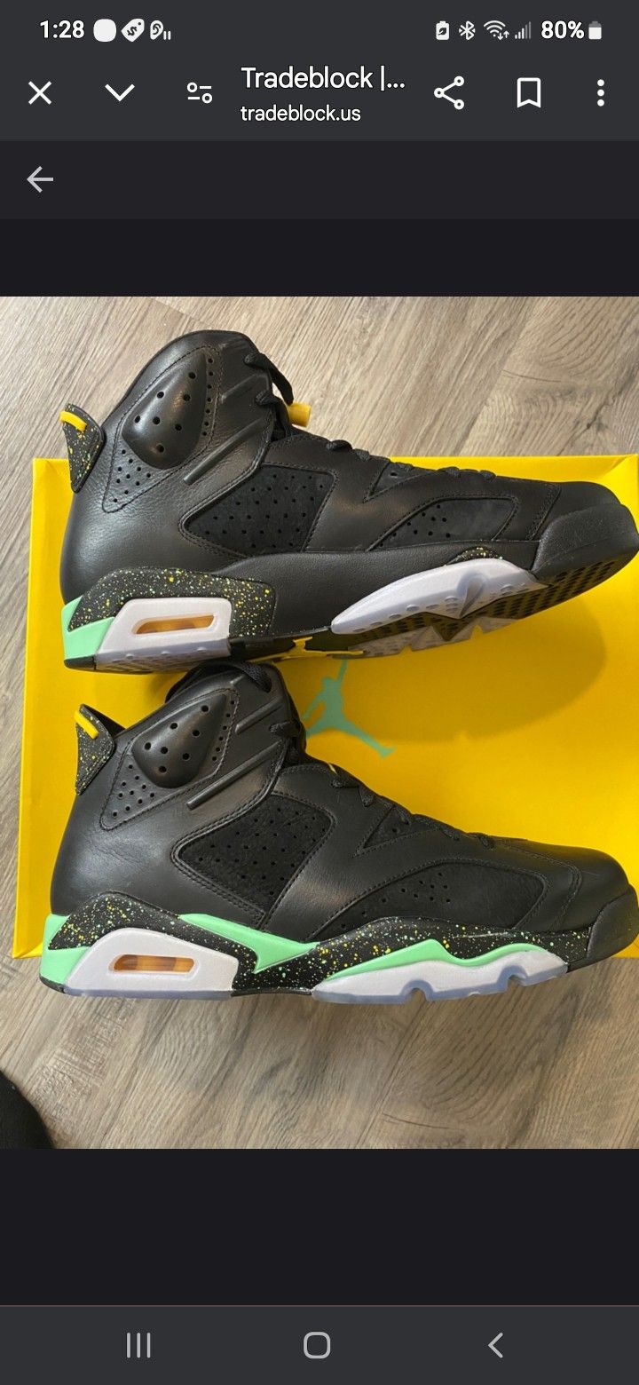 Jordan 6 Brazil Pack