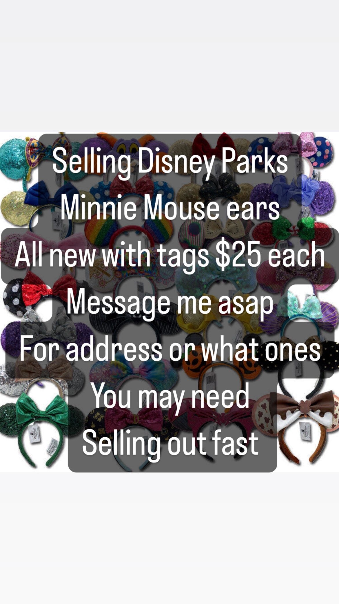 Disney Parks Minnie Mouse Ears