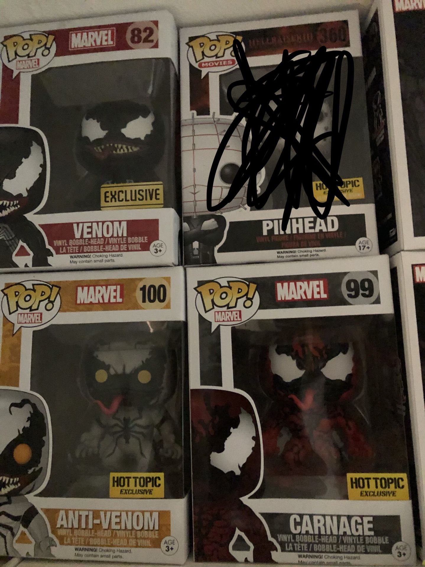 Funko pop venom set