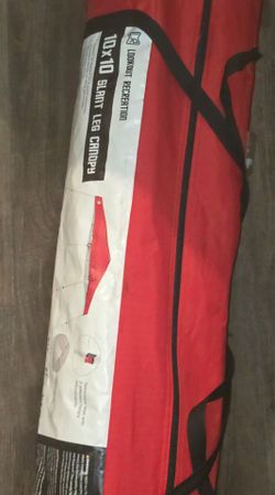 Lookout Recreation 10x10 Slant Leg Canopy