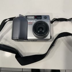 Fresh From Storage OLYMPUS DIGITAL CAMERA With Two Memory Cards