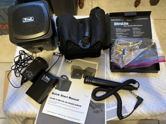 Anchor Mini Pro System 1 Lite-DP 1 Minivox Lite Deluxe Package PA System New.