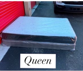 Queen Mattress Set – Medium – Brand New – Delivery Available 🚚