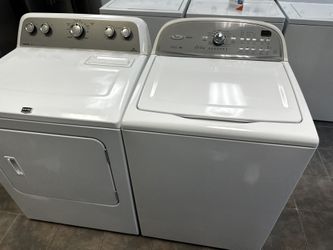 Whirlpool Washer And Maytag Electric Dryer 
