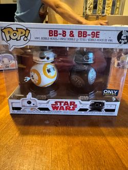 Funko Pop! Star Wars BB-8 & BB-9E 2-Pack | Best Buy Exclusive | Disney