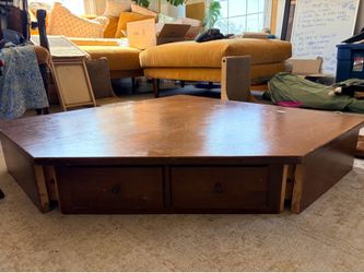 Antique corner desk