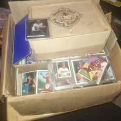 Huge Box of Sports cards