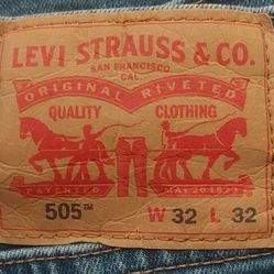 Levi's 505 pants , great shape 