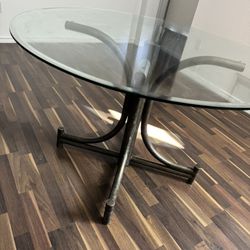 Glass Dining Table. 