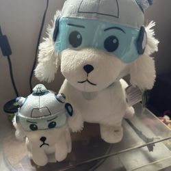 Two Rick and Morty Snowball Plush set (set of two)