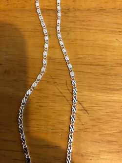 New silver chain
