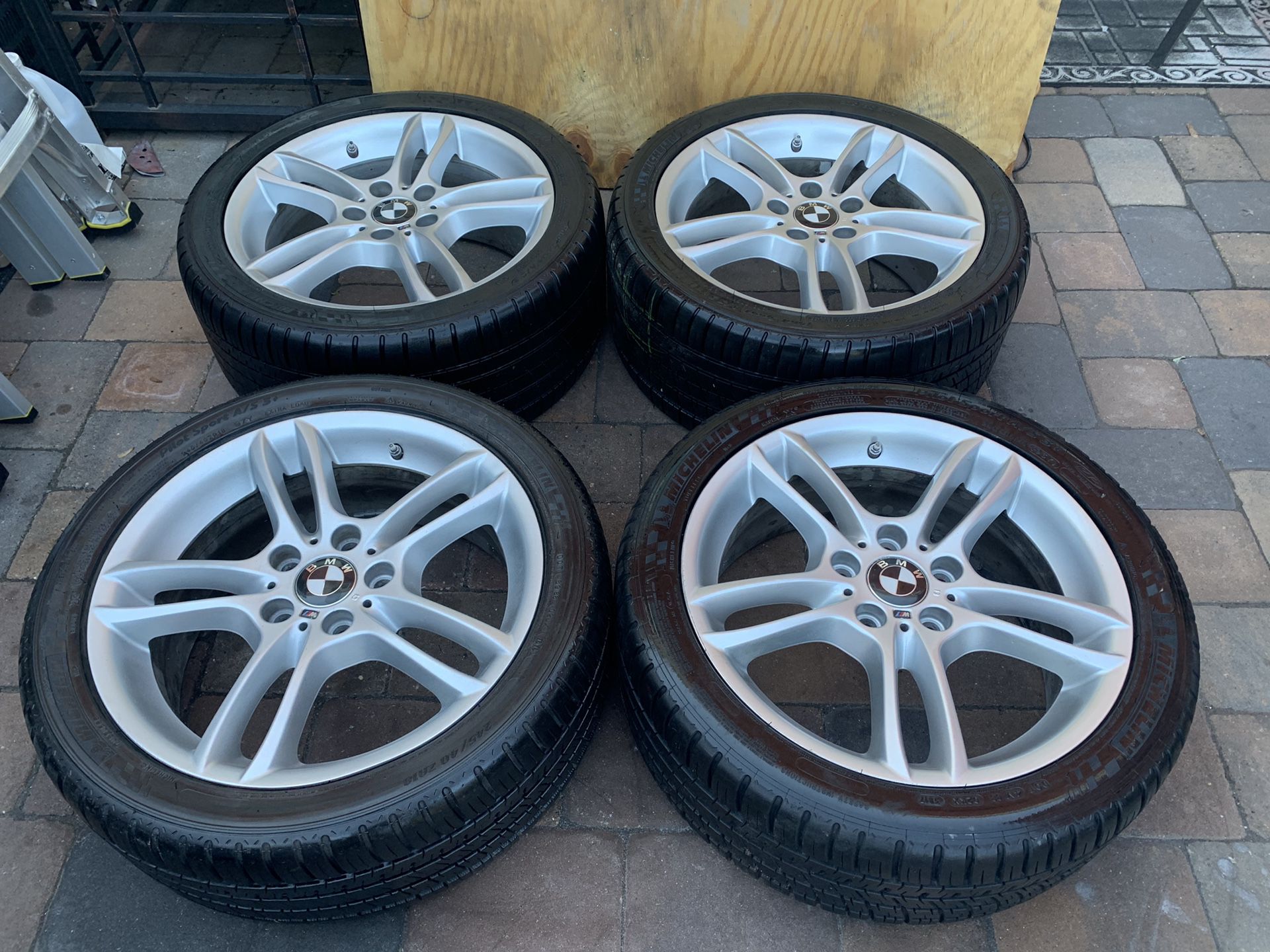 Bmw rims M staggered size 18