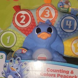 Children's Counting And Colors Peacock New