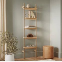 Article - BRAND NEW - Heidi 21" Modular Narrow Bookcase-White Oak