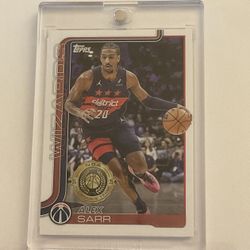 Alex Sarr NBA All Rookie Card 