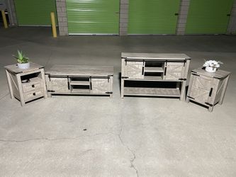 *Free Delivery* Living Room Coffee Entertainment Side Table Set
