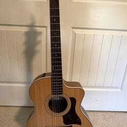 Taylor 214ce Guitar NEW With Stand And Bag