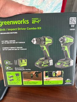 Brand new impact driver up to 1950 in lbs of torque