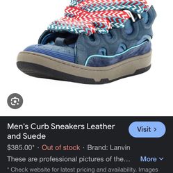 LANVIN curb Sneakers 
